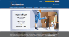 Desktop Screenshot of caja-ingenieros.es